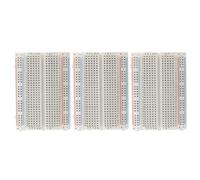MMOBIEL 3pcs Sin Soldadura PCB Breadboard Prototipo de Placa de Circuito Impreso - 3x400 Punto - Compatible con DIY Arduino, Raspberry Pi 2/3 / 4/5 Projects Proto Shield Distribution