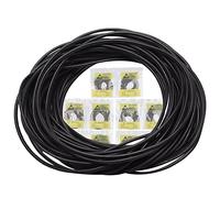 MMOBIEL 500 unidades de arandelas (junta tórica) de goma de 0,8 mm para la tapa trasera del reloj; Kit de reemplazo de arandelas de sellado de 31-40 mm