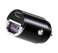 MMOBIEL Adaptador Cargador Coche USB-C - 45W Cargador Encendedor Carga Rapida Ultracompacto - USB Dual Compatible con iPhone 17 16 15 14 13 12 Pro MAX, Samsung S26 S25 S24 S23 S22