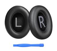 MMOBIEL Almohadillas de Repuesto para Bose NC700 / Bose 700 Noise Cancelling Headphone Auriculares Protein PU Almohadilla Auriculares - Cascos Cojines - Negro