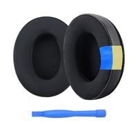 MMOBIEL Almohadillas de Repuesto para HyperX Cloud Stinger/Cloud Flight/CloudX/Cloud II/Cloud III/Cloud Alpha/Cloud Core/Mix Auriculares Gel Refrigerante Almohadilla Auriculares - Negro