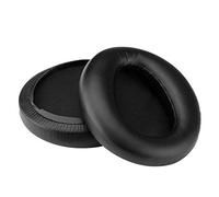 MMOBIEL Almohadillas de Repuesto para Sony MDR-10R / MDR-10RBT / MDR-10RNC Headphone Auriculares Protein PU Almohadilla Auriculares - Cascos Cojines - Negro