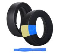 MMOBIEL Almohadillas de Repuesto para Sony PlayStation 5 3D Pulse Wireless Auriculares PS5 Gel Refrigerante Almohadilla Auriculares - Cascos Cojines - Negro