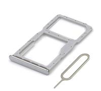 MMOBIEL Bandeja de Tarjeta Porta Dual SIM Compatible con Huawei P30 Lite New Edition 2020 - Soporte de la Ranura Incl Pin - Blanco