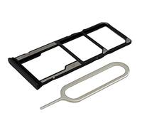 MMOBIEL Bandeja de Tarjeta Porta Dual SIM Compatible con Xiaomi Redmi Note 11S 4G - 6.43 Pulgadas - 2022 - Soporte de la Ranura - Incluye Pin - Gris