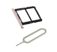 MMOBIEL Bandeja de Tarjeta Porta Dual Sim Ranura Compatible con Huawei Nova 5T 2019 - Soporte de la Ranura SIM Incl Sim Pin - Negro