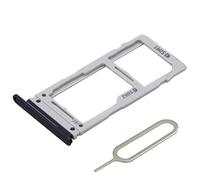 MMOBIEL Bandeja de Tarjeta Porta Dual Sim Ranura Compatible con Samsung Galaxy S10e 2019 - Soporte de la Ranura SIM Incl Sim Pin - Negro