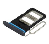 MMOBIEL Bandeja de Tarjeta Porta Dual Sim Ranura Compatible con Xiaomi Mi 10T / Mi 10T Pro 5G - Soporte de la Ranura SIM - Incluye Junta de Goma y Sim Pin - Negro