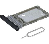 MMOBIEL Bandeja de Tarjeta Porta Sim Ranura Compatible con Samsung Galaxy S21 5G / S21-6.2 Inch - 2021 - Soporte de la Ranura SIM - Incluye Junta de Goma y Sim Pin (Gris)