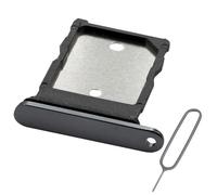 MMOBIEL Bandeja Tarjeta SIM Compatible con Google Pixel 9 Pro Fold - Recambio Soporte Tarjeta SIM Ranura - Incluye Herramienta de Extracción SIM y Anillo de Goma Impermeable - Negro