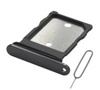 MMOBIEL Bandeja Tarjeta SIM Compatible con Google Pixel 9 Pro - Recambio Soporte Tarjeta SIM Ranura - Incluye Herramienta de Extracción SIM y Anillo de Goma Impermeable - Negro