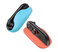 MMOBIEL Base de Ratón para Nintendo Switch 2 Pack de 2 Soportes Portátiles para Joy-Con Mandos - Empuñaduras Ergonómicas para Modo Ratón - Mayor Precisión y Protección - Rojo/Azul