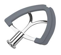 MMOBIEL Batidor Flex Edge para KitchenAid 4.5-5 Cuartos Tilt-Head Batidoras Serie Artisan & Classic Pala Plana de Acero Inoxidable con Bordes Flexibles de Silicona - Apto para Lavavajillas
