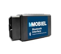 MMOBIEL Bluetooth OBD2 Wireless Scanner - Compatible con iPhone, iOS, iPad y Android - Scanner Herramienta de Diagnóstico - Comprobar los Códigos del Motor con Características Actualizadas V2.1