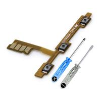 MMOBIEL Botón de Encendido/Control de Volumen Compatible con Huawei P30 Lite New Edition 2020 - Power On Off Button Cable Flex - Incl Destornilladores