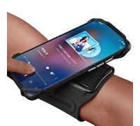 MMOBIEL Brazalete Deportivo 360° Giratorio Brazalete Running Porta Teléfono | Correr para iPhone 18 17 16 15 14 Pro MAX, Samsung Galaxy S26 S25 S24 Serie, Apta para Teléfonos de 4.5 - 7.5 Pulgadas -Negro