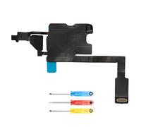 MMOBIEL Cable Flexible de Altavoz para Auriculares Compatible con iPhone 14 Pro - Reemplazo Flexible de Altavoz de Oreja - Flex Superior - Incl. Destornillador