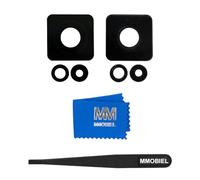 MMOBIEL Cámara Trasera de Vidrio Lente de Repuesto Compatible con Xiaomi 12T Pro 2022 Incluye Adhesivo de Doble Cara, Pinza y paño.