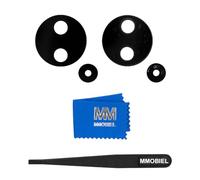 MMOBIEL Cámara Trasera de Vidrio Lente de Repuesto Compatible con Xiaomi 13 Lite 2023 Incluye Adhesivo de Doble Cara, Pinza y paño.