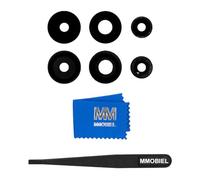 MMOBIEL Cámara Trasera de Vidrio Lente de Repuesto Compatible con Xiaomi Poco X5 Pro 2023 Incluye Adhesivo de Doble Cara, Pinza y paño.