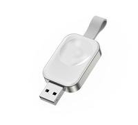 MMOBIEL Cargador inalámbrico Compatible con Apple Watch - Cargador Compacto USB-A Compatible con Apple iWatch y AirPods - Carga Magnético Rápido También