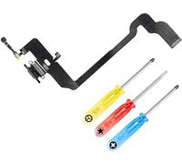 MMOBIEL Conector de Carga Compatible con iPhone XS - 5.8 Inch - 2018 - Puerto de Carga - Dock Connector Cable Flex - Audio Jack/Micrófono/Antena Repuesto - Incl Destornilladores - Gris