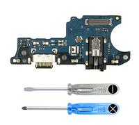 MMOBIEL - Conector de Carga Compatible con Samsung Galaxy A03s - 6,5 Pulgadas - 2021 - Dock Connector USB C - con Conector de Audio/micrófono/Antena de Repuesto - INCLU. Destornillador