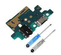 MMOBIEL - Conector de Carga Compatible con Samsung Galaxy A40 2019 - Dock Connector USB C - con Conector de Audio/micrófono/Antena de Repuesto - INCLU. Destornillador