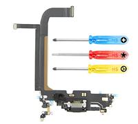 MMOBIEL Conector Dock de Carga Puerto de Recarga Compatible con iPhone 13 Pro MAX 2021 - Conector Lightning - In estornilladores
