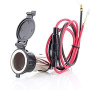 MMOBIEL Conector Impermeable para Encendedor eléctrico para Motocicleta y Coches 12V con Cubierta Protectora y Cableado