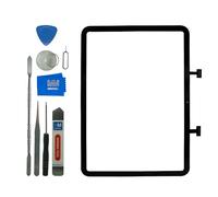 MMOBIEL Cristal digitalizador de pantalla táctil Compatible con iPad 10 gen 2022 Pieza de repuesto de pantalla -Incluye soporte preinstalado, adhesivo de doble cara y herramienta de reparación - Negro