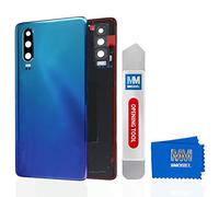 MMOBIEL Cubierta Trasera para batería Back Cover Compatible con Huawei P30 2019 6.1 Inch(Aurora/Azul)