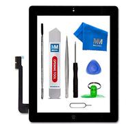 MMOBIEL Digitalizador Compatible con iPad 3 9.7 Plg. 2012 (Negro) Ensamble Pantalla táctil Frontal 9.7 pulg. Incl. Kit de htas.