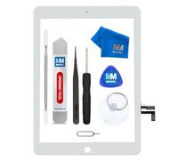 MMOBIEL Digitalizador Compatible con iPad 5 2017 (Blanco) Ensamble Pantalla Táctil Vidrio 9.7 pulg Incl. Kit de htas.