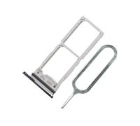 MMOBIEL Doble Recambio de Bandeja para Ranura de Tarjeta SIM Compatible con Samsung Galaxy Z Fold 5 5G - Incluye Junta de Goma y Sim Pin - Negro