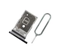 MMOBIEL Doble Recambio de Bandeja para Ranura de Tarjeta SIM Compatible con Samsung Galaxy Z Fold4 5G - Incluye Junta de Goma y Sim Pin - Negro
