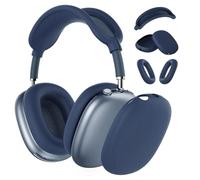 MMOBIEL Funda de Silicona para AirPods MAX Auriculares Funda de Silicona para Almohadillas, Case para Auriculares/Diadema - Protector de Suave Antiarañazos - Blanco