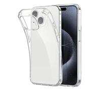 MMOBIEL Funda para Teléfono Compatible con iPhone 15 Plus - Funda Transparente Protectora Ultrafina - Carcasa Flexible Protección De Teléfono a Prueba De Golpes - Carcasa De Ajuste Fino