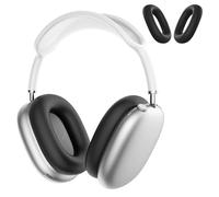 MMOBIEL Fundas Silicona Protectoras para AirPods MAX Auriculares Funda de Almohadillas - Funda para Auriculares - Protector de Silicona Suave Antiarañazos - Negro