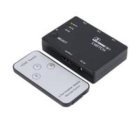 MMOBIEL HDMI Switch 3 en 1 Full HD 1080p 12Bit, 3 Puertos Inteligentes 4K compatibles Ultra HDMI, Incluye Mando