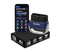 MMOBIEL IA OBD2 Scanner Bluetooth 5.4 Herramienta de Diagnóstico AI para Los Coches con Chatbot, App y Informes PDF - OBD2 Scanner Check Engine Fault Code - Lector de Códigos para iOS y Android