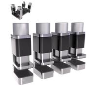 MMOBIEL Juego de 4 pinzas de metal ajustables para reparación de pantalla LCD, para smartphone, ordenador, portátil, tableta, libro electrónico