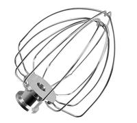 MMOBIEL K45WW Batidor de 6 Alambres para KitchenAid 4.5-5 Cuartos Tilt-Head Batidoras Serie Artisan & Classic Accesorio de Aluminio - Pasteles Mayonesa Batidor - Sólo Lavar a Mano