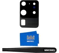 MMOBIEL - Lente de Cristal para cámara Trasera Compatible con Samsung Galaxy S20 Ultra 2020 con Doble Cara, Adhesivo Pinzas y paño Incluido
