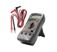 MMOBIEL Multím. profes. digital CAT III 1000V - 2000 Cuen - Voltímetro CA/CC, Intensidad, Resistencia, Continuidad, test de transistores - Incl conectores de test y Manual