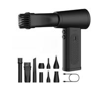 MMOBIEL Soplador de Aire Comprimido Eléctrico 120.000RPM, 7.4V, 4000mAh -Limpiador Recargable USB-C - para Teclado, Portátil, PC - Inalámbrico, Recargable, Reutilizable, Regalo para Hombres