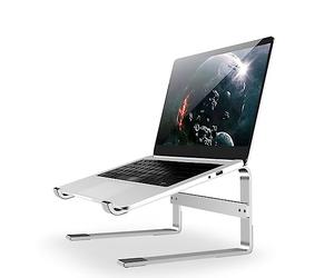 MMOBIEL Soporte Alto para Portátil - Elevador de 10 a 18 Pulgadas - Soporte Ventilado Universal para Portátil - Laptop Stand Compatible con MacBook, ASUS, Acer y más - Aluminio