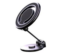 MMOBIEL Soporte Movil Coche para MagSafe 360° Rotación Soporte Magnético Teléfono Salpicadero Coche - Soportes Plegables Móviles para iPhone 16/15/14/13 Series, Samsung