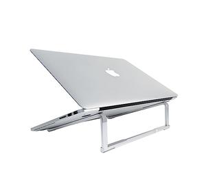 MMOBIEL Soporte Portatil Plegable - Elevador para Portátil de 10 a 18 Pulgadas - Soporte Ventilado Universal para Portátil - Laptop Stand Compatible con MacBook, ASUS, Acer y más - Aluminio