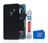MMOBIEL Tapa Bateria/Carcasa Trasera con Lente de Cámara Compatible con Samsung S9 Plus G965 6.2Plg (Negro Medianoche)